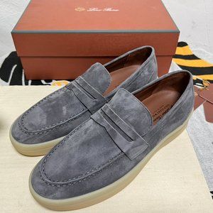Loro Piana men's sailing shoes moccasin shoes